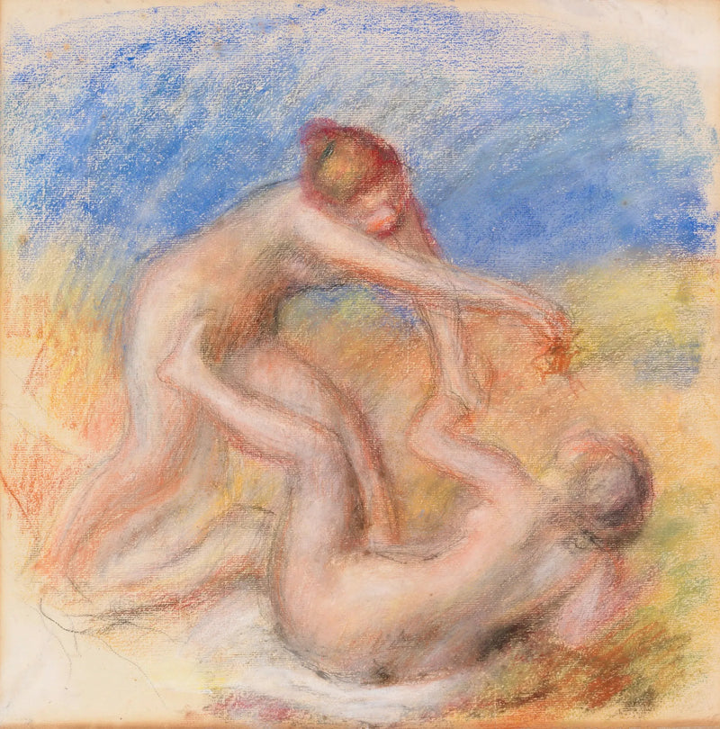 İki çıplak - Pierre-Auguste Renoir