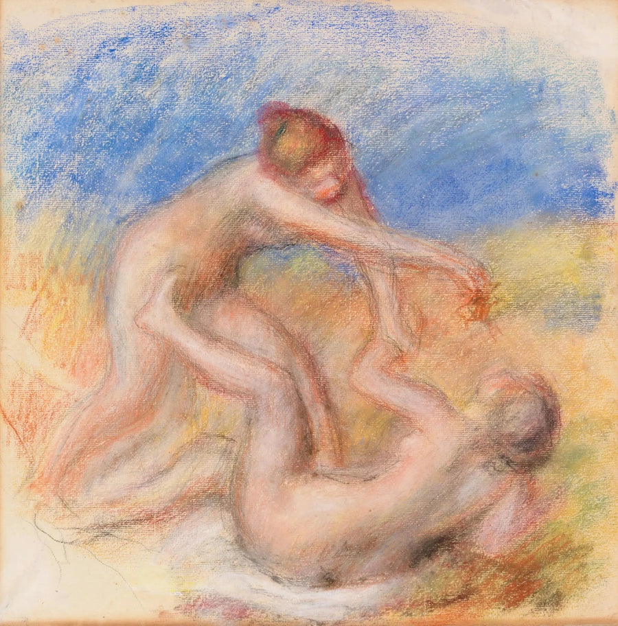 İki çıplak - Pierre-Auguste Renoir