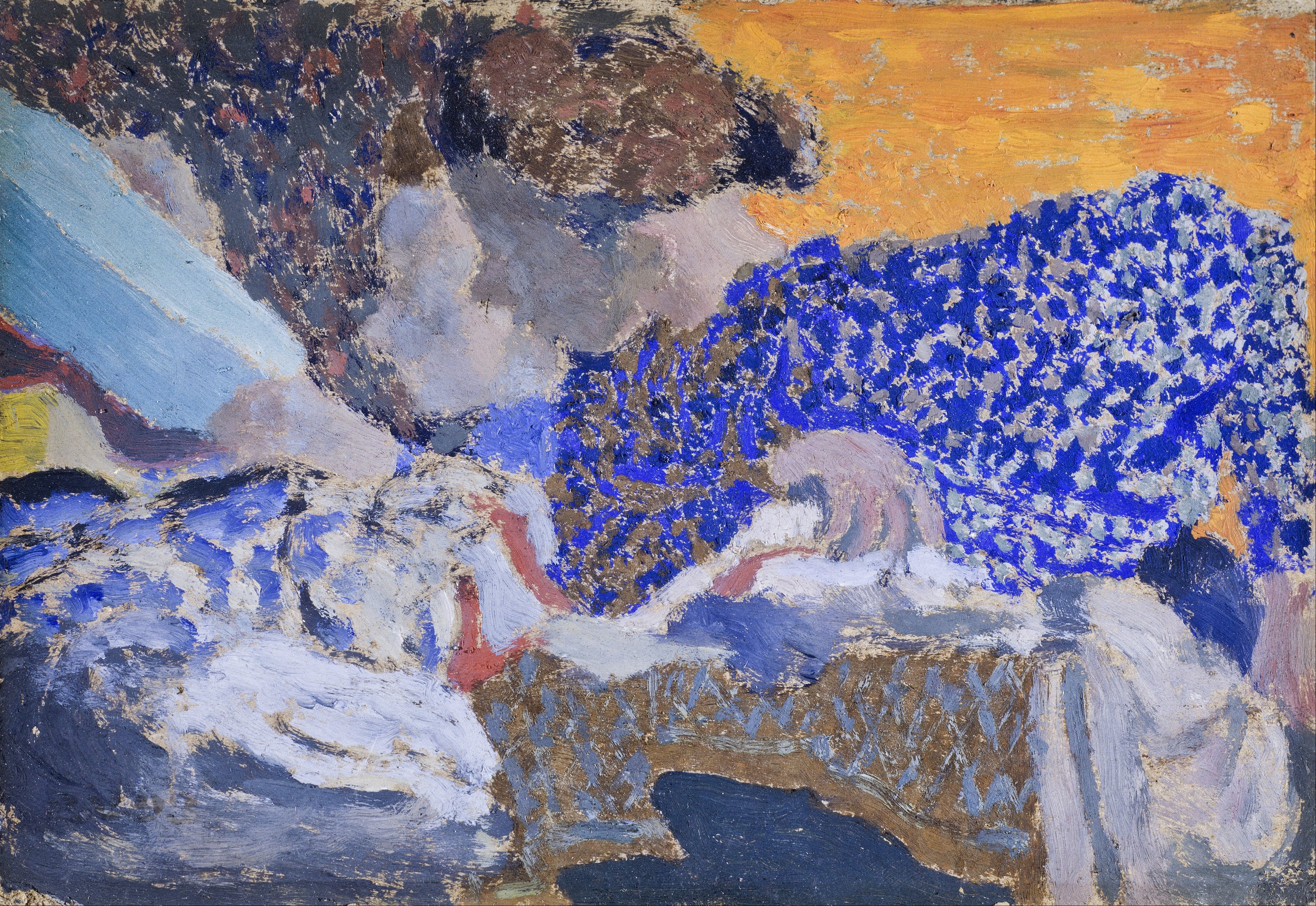 Deux ouvrières dans l'atelier de couture - Édouard Vuillard