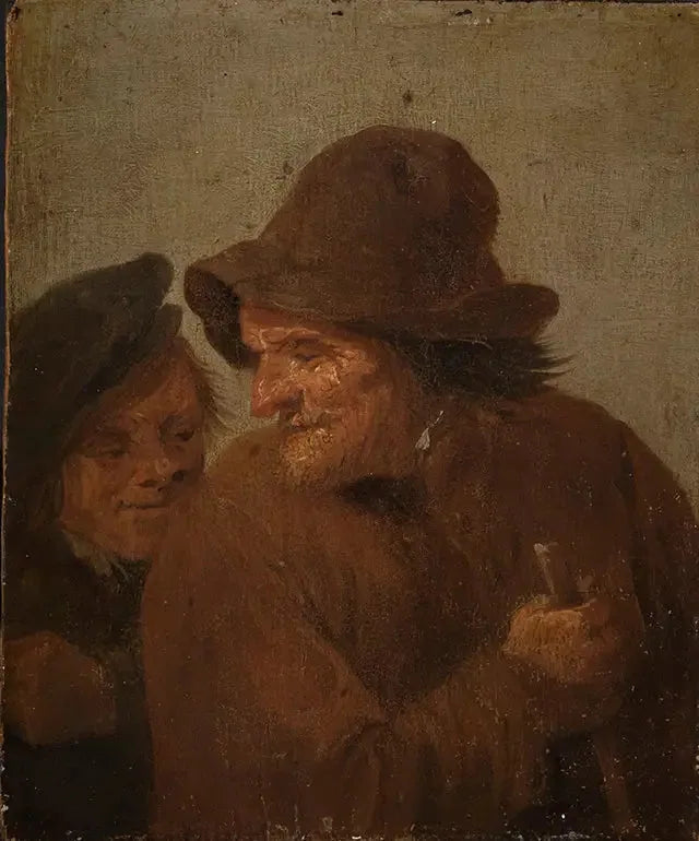 İki Çiftçi - David Teniers le Jeune