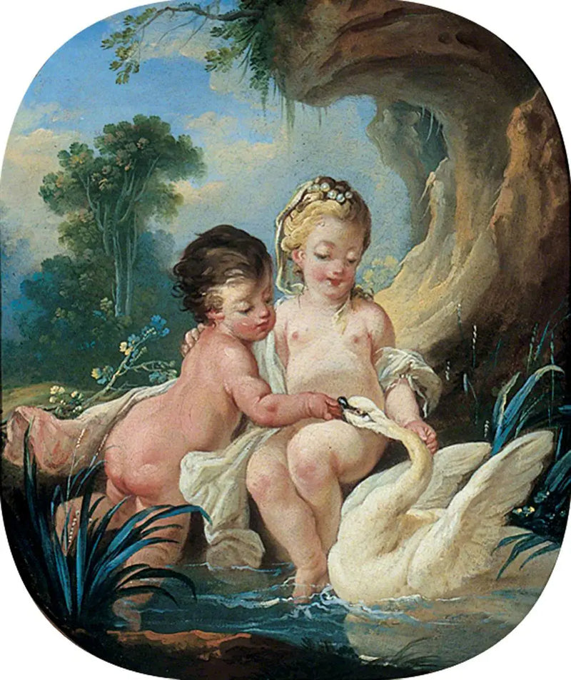 İki putto - François Boucher