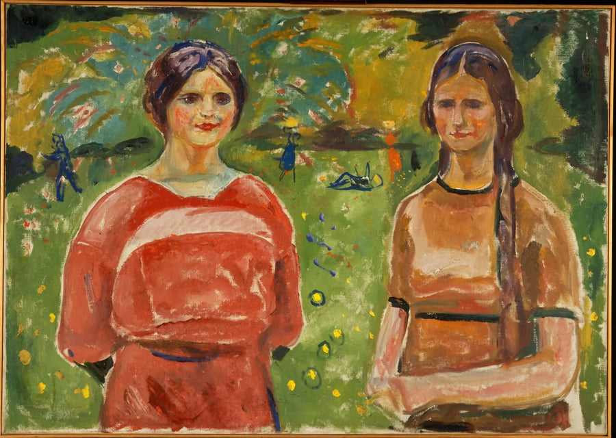 İki Kız Kardeş - Edvard Munch