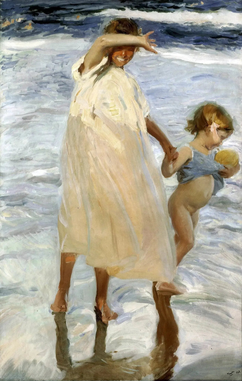 İki Kız Kardeş, Valens - Joaquín Sorolla