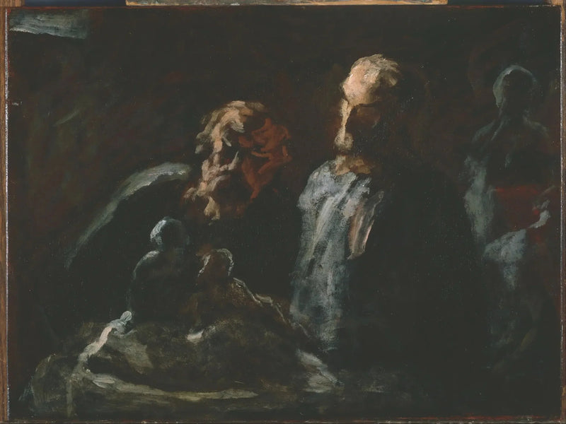 İki Heykeltıraş - Honoré Daumier
