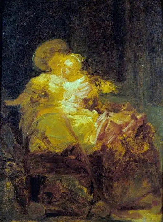İki Kız Kardeş - Jean-Honoré Fragonard