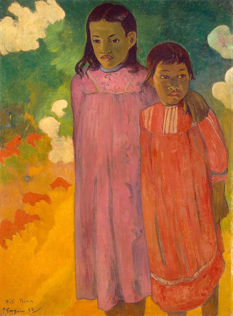 İki Kız Kardeş - Paul Gauguin