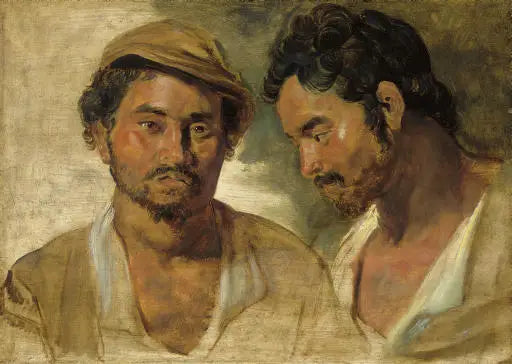 Güneyli Bir Adamın Çalışma Başları - Peter Paul Rubens