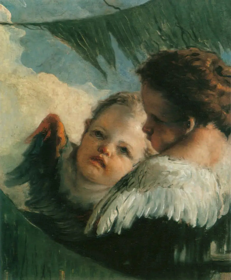İki melek başı - Giovanni Battista Tiepolo