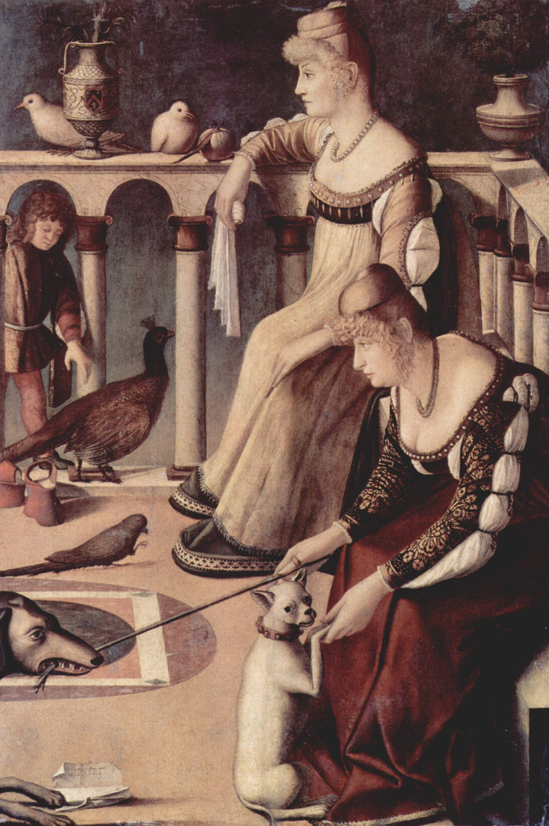 İki Venedikli Kadınlar - Vittore Carpaccio