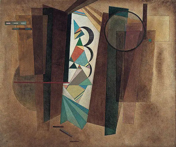 Kahverengi Gelişim - Vassily Kandinsky