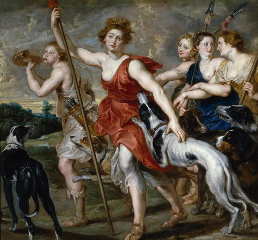 Diana avdan dönen - Peter Paul Rubens