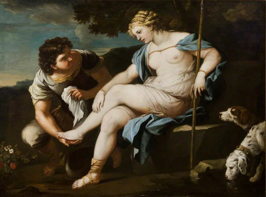Diana avdan dinleniyor - Luca Giordano