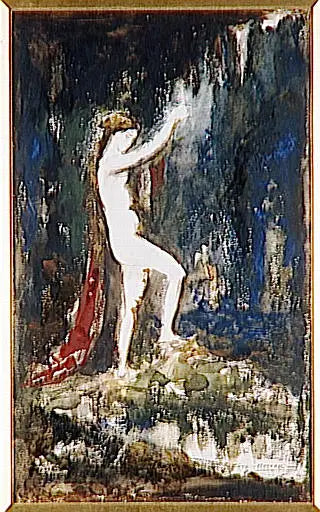 Diane Yıkanırken - Gustave Moreau