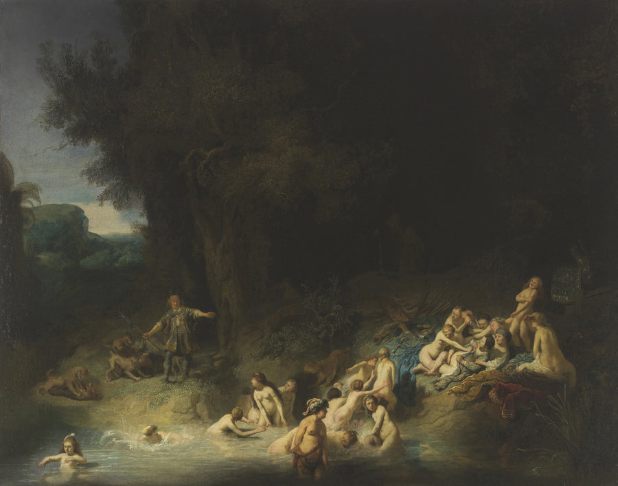 Diane ve Actéon - Rembrandt
