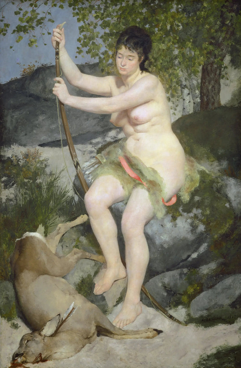 Avcı Diane - Pierre-Auguste Renoir