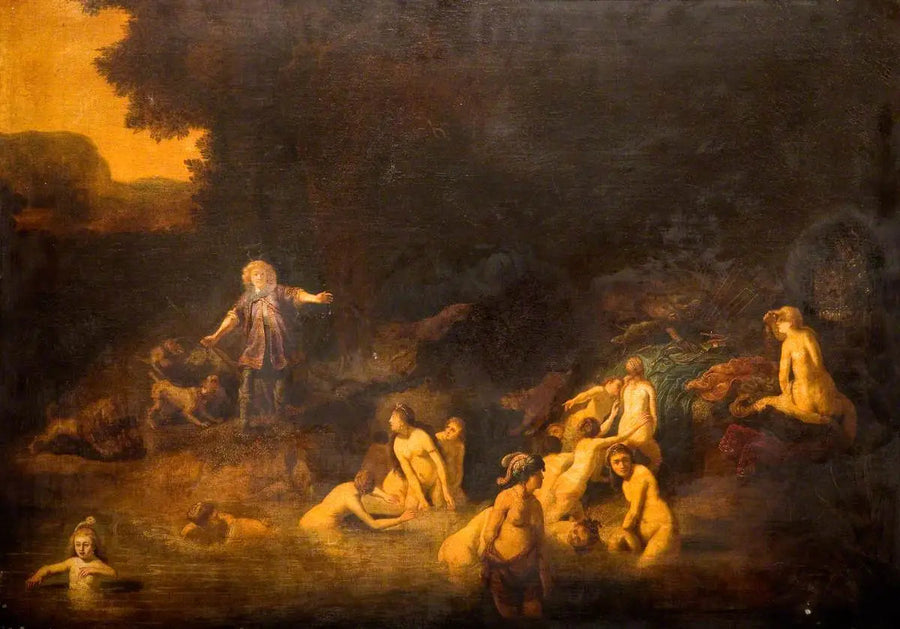 Diane ve Actéon - Rembrandt