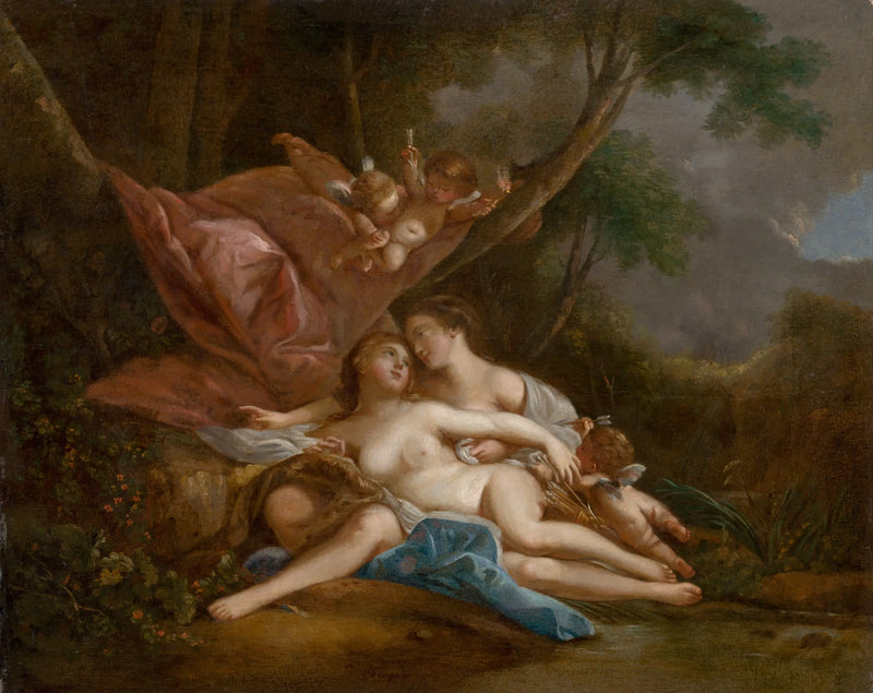 Diane ve Callisto - François Boucher
