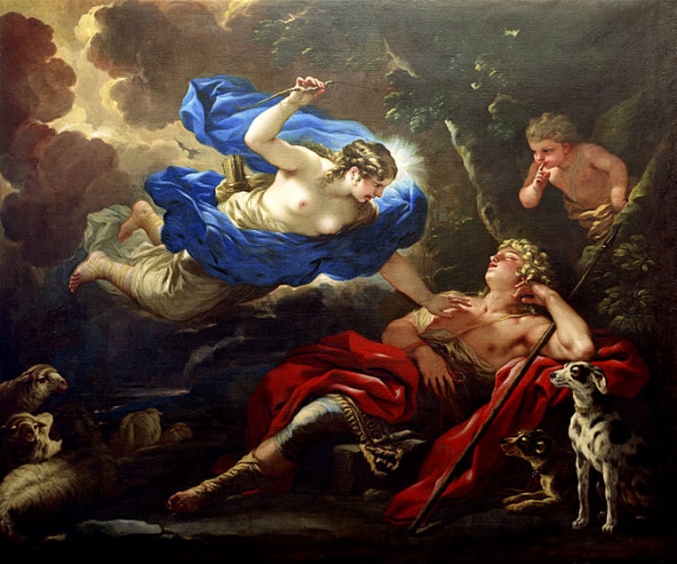 Diane ve Endymion (Castelvecchio) - Luca Giordano