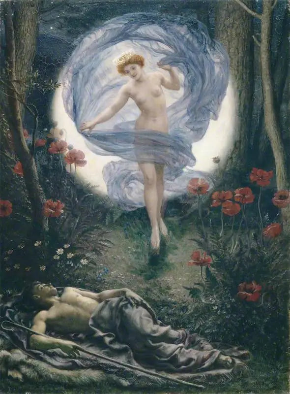 Diane ve Endymion - Edward Poynter
