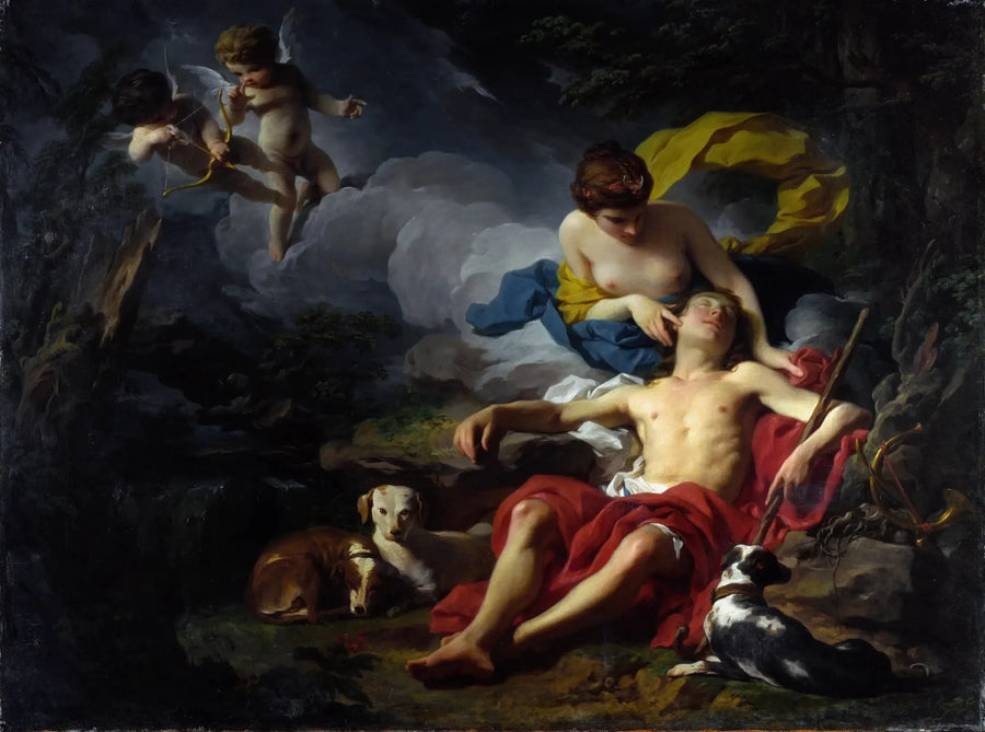 Diane ve Endymion - Pierre Subleyras