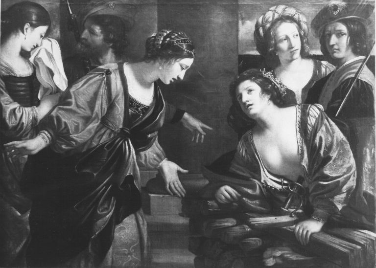 Didon'un Yakıldığı Ateş - Guercino
