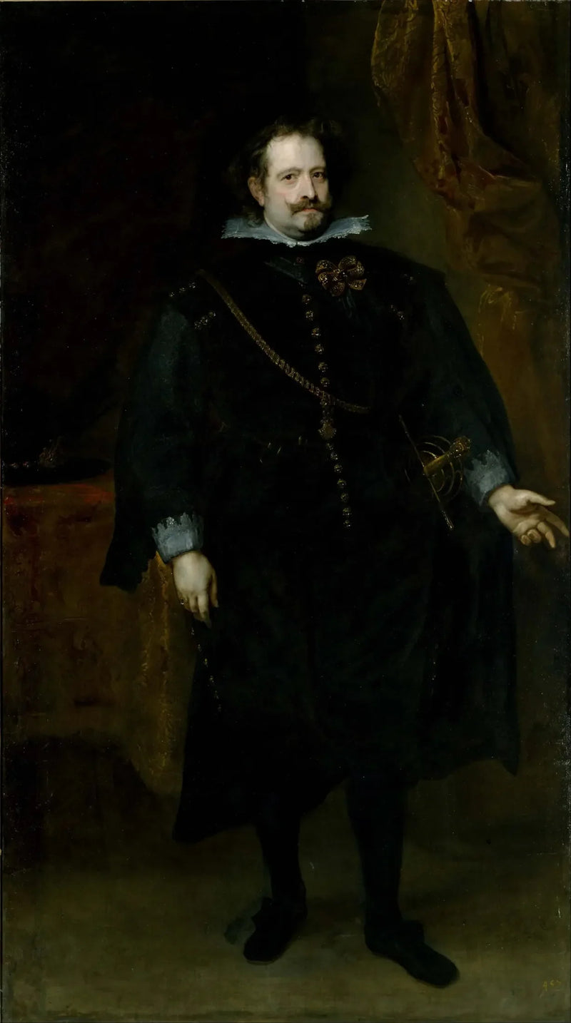 Diego Felipe de Guzmán, Leganés Marquisi - Antoine van Dyck