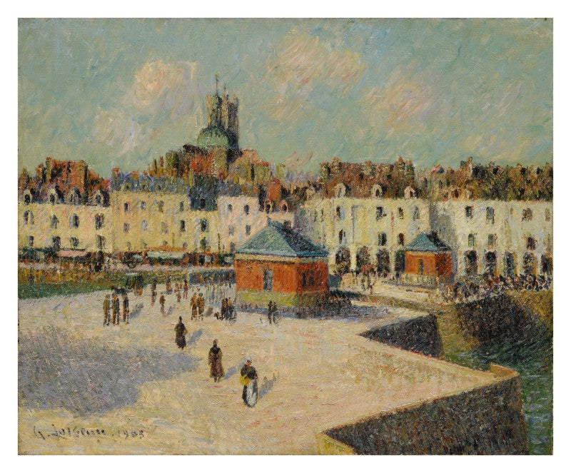 Dieppe, le quai de la carénage - Gustave Loiseau