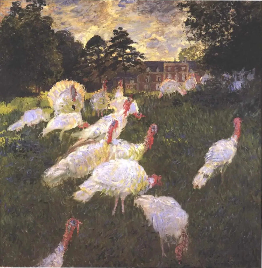 Hindi Güvercinler - Claude Monet