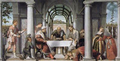 Dîner chez Simon le Pharisien - Alessandro Bonvicino - Alpha Reproduction