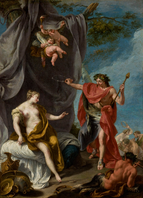 Dionysos ve Ariane - Giovanni Battista Pittoni