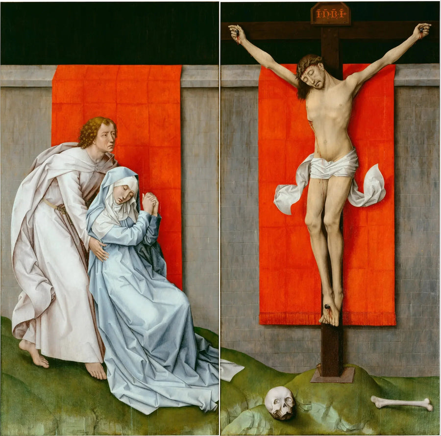 İsa'nın Çarmıha Gerilişi Diptychu - Rogier van der Weyden