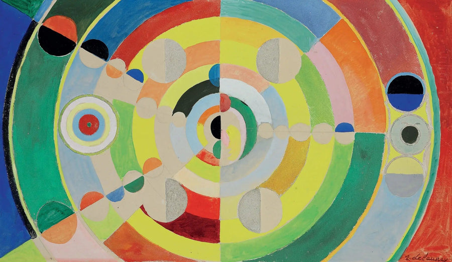 Kabartma Diskler - Robert Delaunay