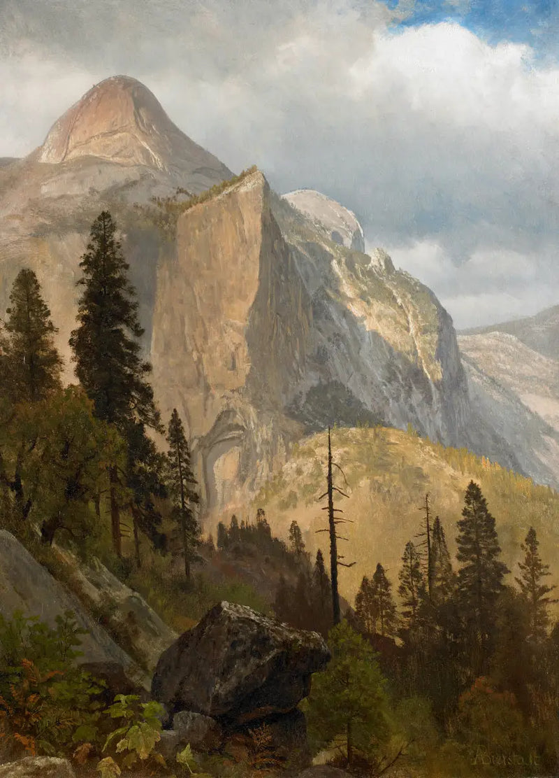 Dôme Nord, Yosemite Vadisi - Albert Bierstadt