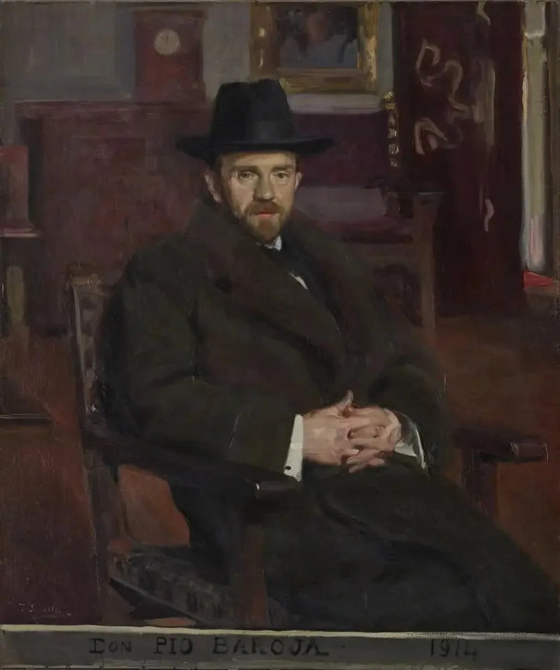 Don Pio Baroja ve Nessi - Joaquín Sorolla