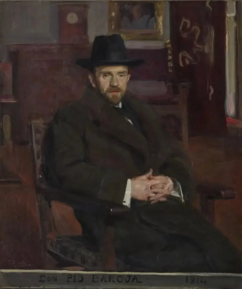 Don Pio Baroja ve Nessi - Joaquín Sorolla