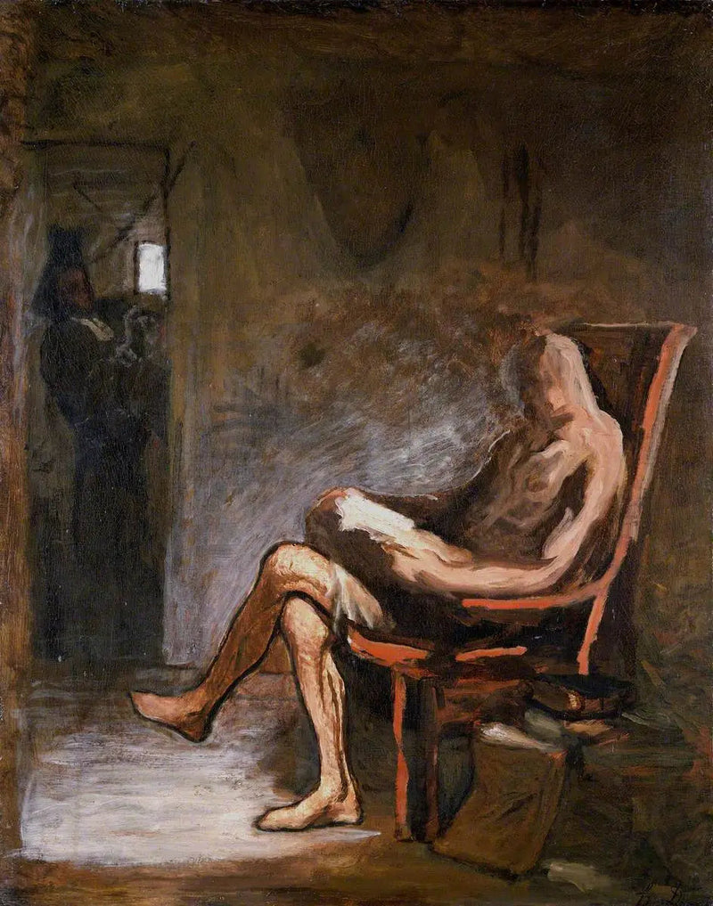 Don Quichotte okurken - Honoré Daumier