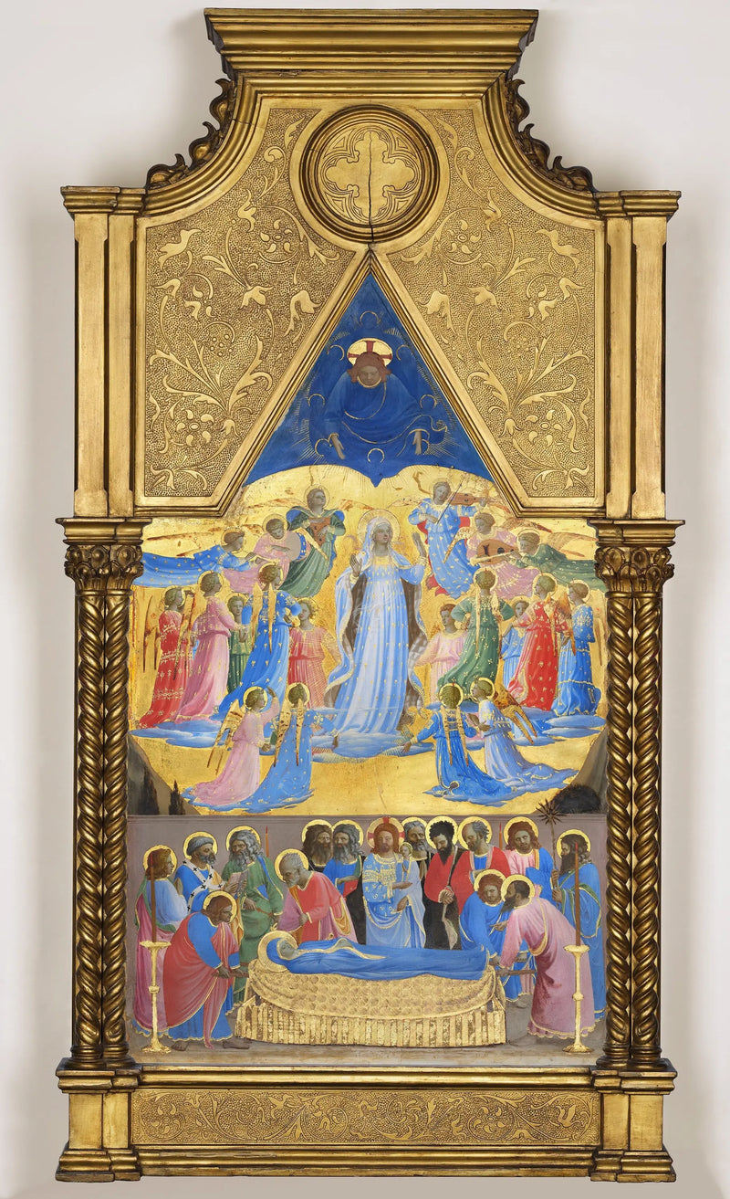 Müjde ve Yükselişi Meryem Ana - Fra Angelico
