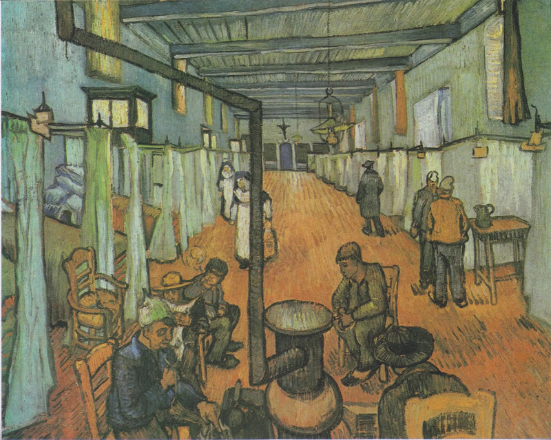 Arles Hastanesi Yatakhane - Vincent van Gogh