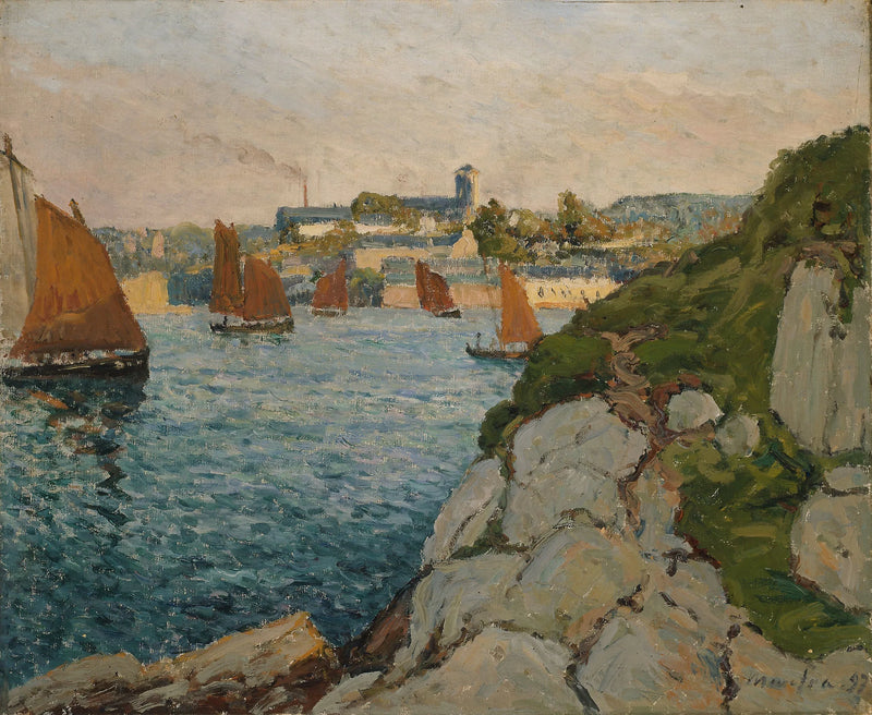 Douarnenez Işıldayan Şehir - Maxime Maufra