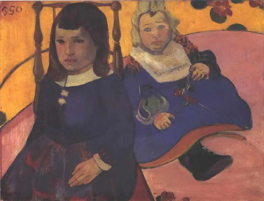 Çocukların Çift Portresi - Paul Gauguin