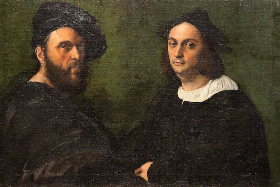 Double portrait d’Andrea Navagero et Agostino Beazzano, 1516 – Raphaël
