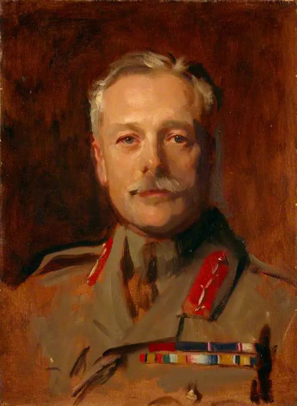Douglas Haig, 1. kont Haig, 1861-1928. Asker (Londra'daki National Portrait Gallery'de sergilenen 