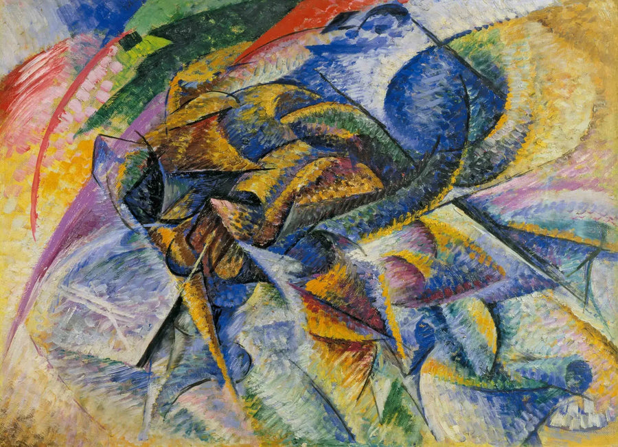 Bir Bisikletçinin Dinamizmi - Umberto Boccioni