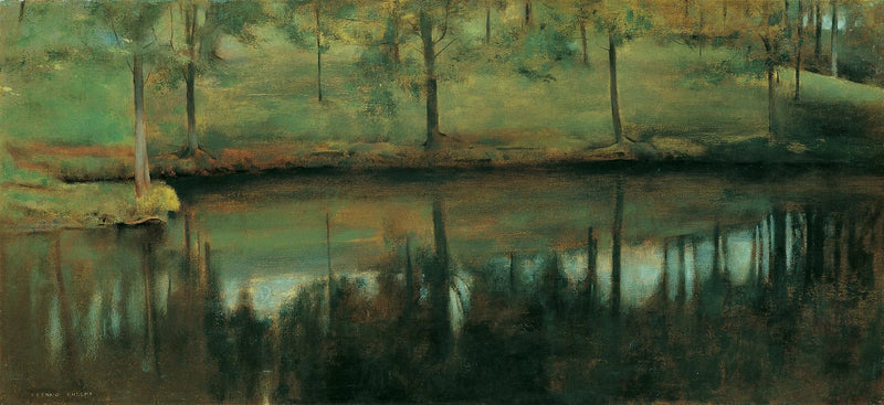 düz su - Fernand Khnopff