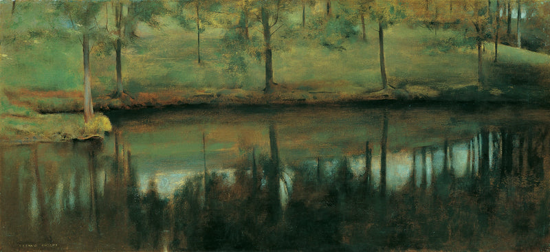 düz su - Fernand Khnopff