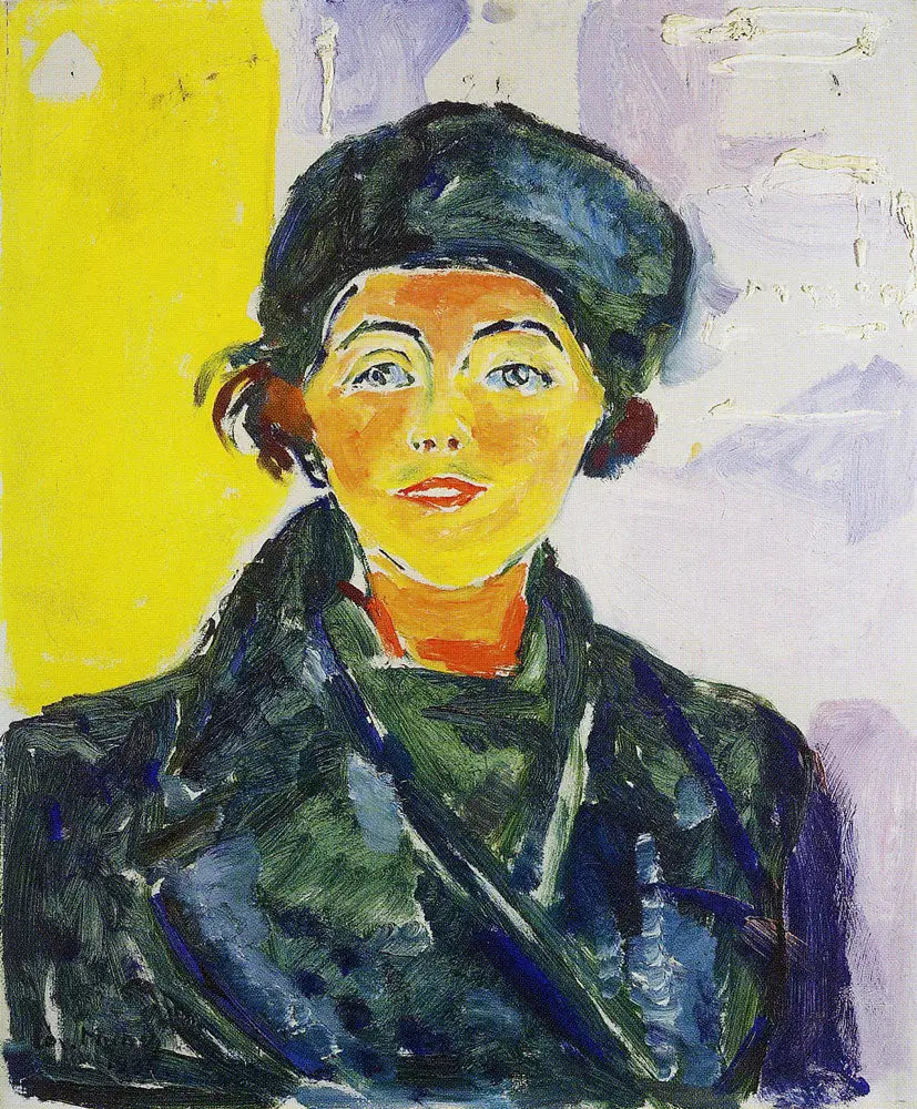 Reproduction du tableau « Ebba Ridderstad - Edvard Munch » par Alpha Reproduction en peinture à l’huile