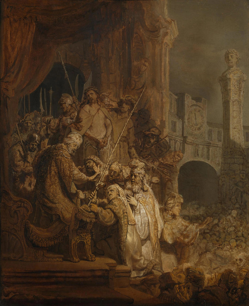 Pilatus'un Önünde Mesih (Ecce Homo) - Rembrandt