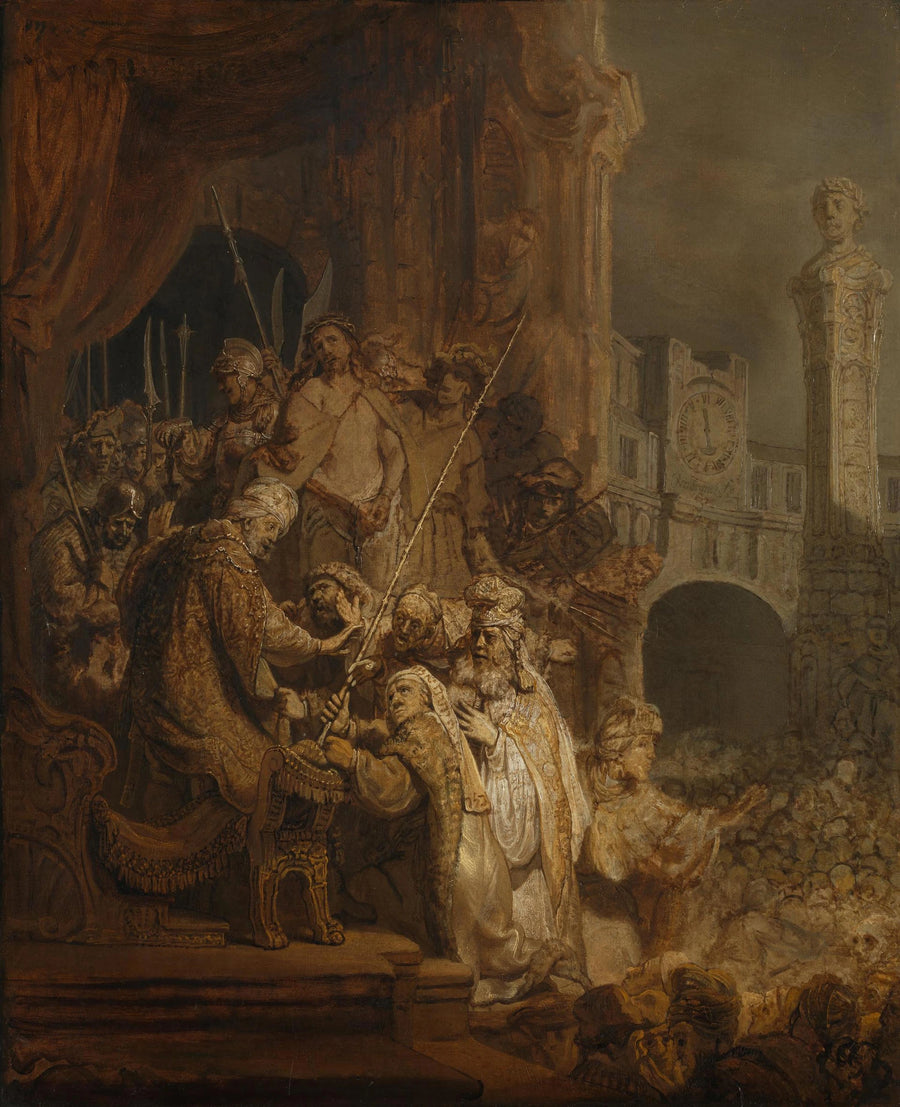 Pilatus'un Önünde Mesih (Ecce Homo) - Rembrandt