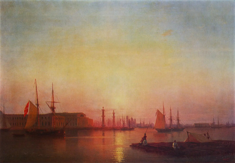 St. Petersburg Manzara - Ivan Aïvazovski