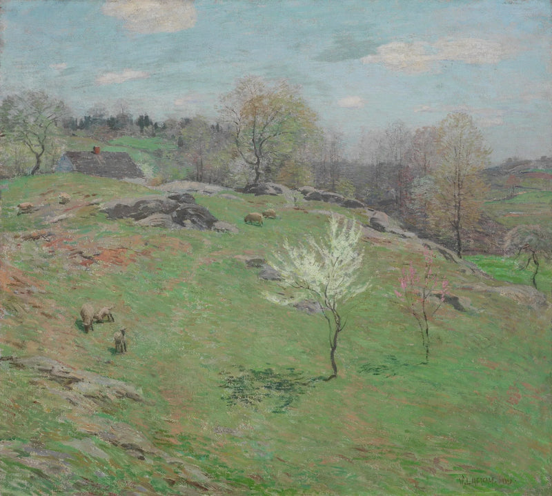 Tomurcukların Çiçeklenmesi - Willard Metcalf